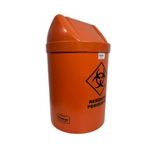 Cesto Coletor Lixeira Vai Vem 14 Lt Reciclavel Residuos Bralimpia