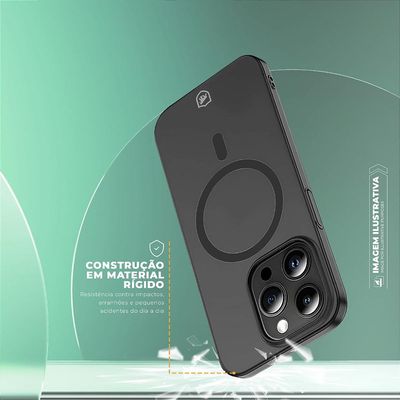 Capa para iPhone 16 Pro - Crystal Slim Magsafe - NÃO AMARELA