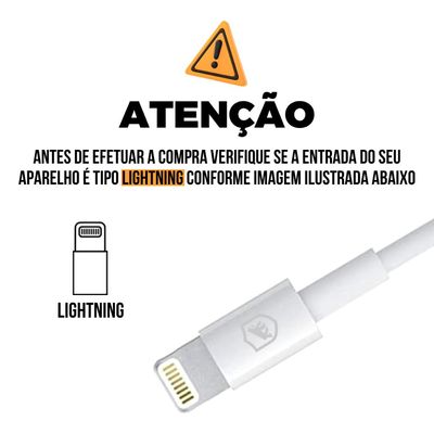 Carregador + Cabo Lightning - GreenEcoo - Gshield