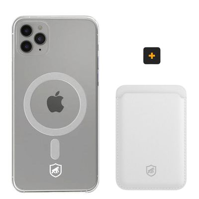 Kit Magsafe - Capa case capinha e Carteira para iPhone 11 Pro Max - Gshield