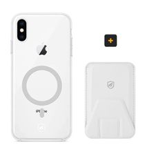 Kit Magsafe - Capa case capinha e Carteira com Kickstand para iPhone XS Max - Gshield