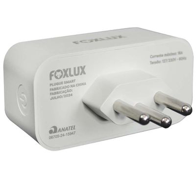 Kit 2 Tomada Plugue Inteligente 16a Bivolt Foxlux