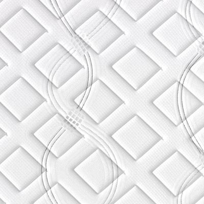 Colchão de Solteiro Probel Amsterdã D33 com Molas Ensacadas e Pillow Top 34x88x188 - Branco/Preto