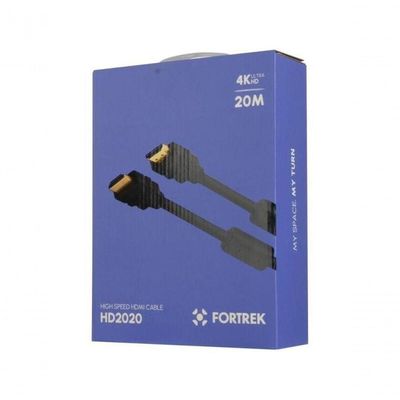 Cabo Hdmi Com Filtro 2.0 4k 20 Metros Hd2020 Fortrek