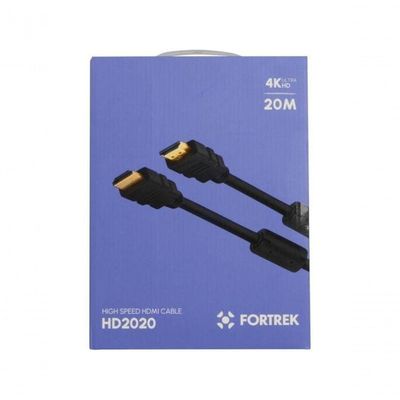 Cabo Hdmi Com Filtro 2.0 4k 20 Metros Hd2020 Fortrek