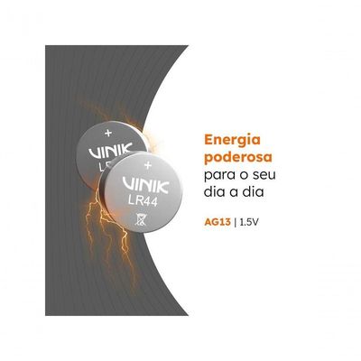 Bateria Alcalina Lr44 C-10 1.5v - Vb44b10