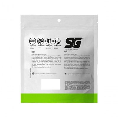 Encordoamento Para Baixo 6 Cordas 0.32 Light Sg