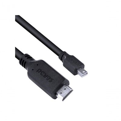 Cabo Mini Displayport Macho Para Hdmi 2.0 Macho 2 Metros - Pmdph-2