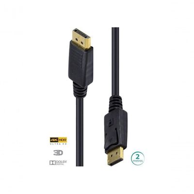 Cabo Displayport 1.3v Ultra Hd 60hz 2 Metros - Dp13-2