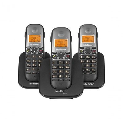 Telefone Sem Fio Intelbras Ts5123 Preto