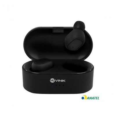 Fone De Ouvido Bluetooth Dots W1 Tws - Preto