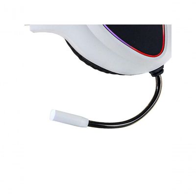 Fone De Ouvido Headset Gamer Chroma Usb 7.1 Rgb Branco - Gh802