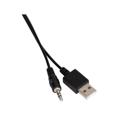 Caixa De Som Gamer Multimídia Fortrek Black Hawk Rgb Preta