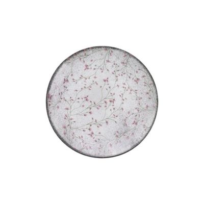 Conjunto 6 Pratos Sobremesa 19cm Porcelana Floralis Tramontina