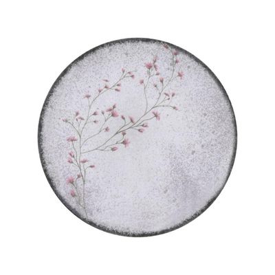 Conjunto 4 Pratos Rasos 25cm Porcelana Floralis Tramontina