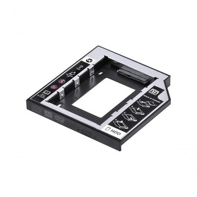 Adaptador Caddy Para Hd Ou Ssd Gaveta Dvd Notebook Sata 12.7mm Ac-127
