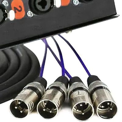 Medusa 4 Vias Com Conectores Combo - 35 Metros
