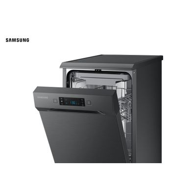 Lava-louças Samsung Black Inox com 10 Serviços, Limpeza Silenciosa e Display LED - 220V