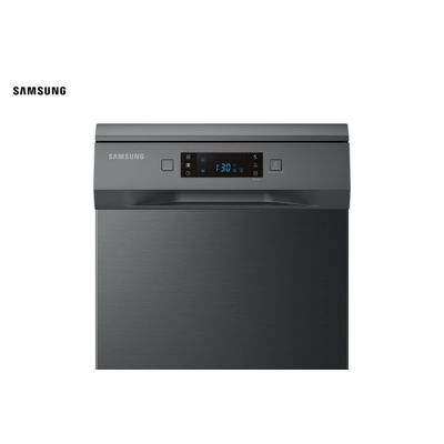 Lava-louças Samsung Black Inox com 10 Serviços, Limpeza Silenciosa e Display LED - 220V