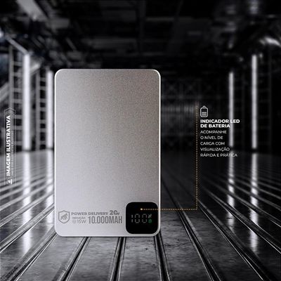 Carregador Portátil 10.000mAh - Ultra Slim  Gshield