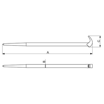 Alavanca Para Mecânico 400 Mm Tramontina
