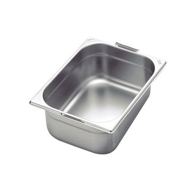 Cuba Tramontina Gn 1-2 Aço Inox Alças Móveis Profundidade 180mm Aço 430 Tramontina