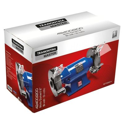 Moto Esmeril 368 W 6" Tramontina Para Uso Profissional Bivolt Tramontina
