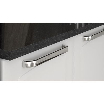 Balcão Itatiaia Tarsila com 3 Portas, 2 Gavetas e 1 Prateleira - Branco - 120cm de largura