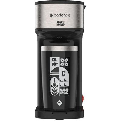 Kit Black Cadence - Cafeteira Vambora E Torradeira Croc 110V