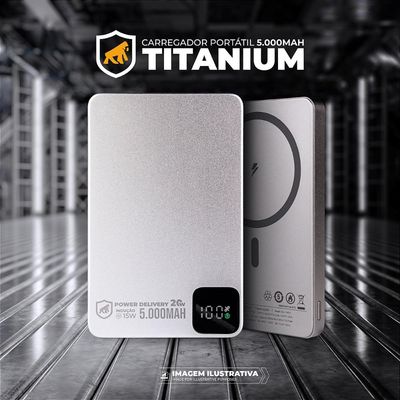 Carregador Portátil 5.000mAh - Ultra Slim  - Gshield