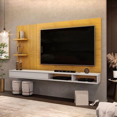 Painel Para Tv Suspenso Bento Cedro Bali – Dj Móveis