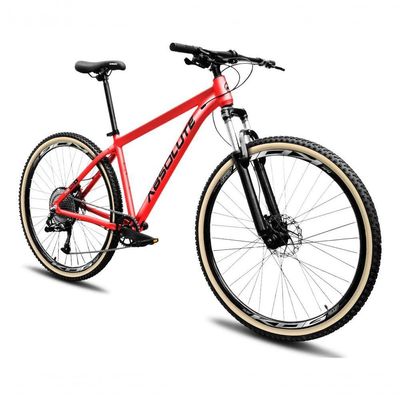 Bicicleta Aro 29 Nero 5 Peças Inteira 12v Garfo Trava K7 Pneu Freio Hidráulico. Vermelho Tam.17