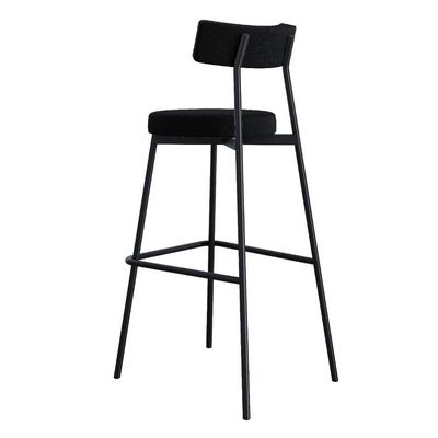 Banqueta Alta Stout Ae: 100 / Aa: 75cm C/02 Un. Preto Preto
