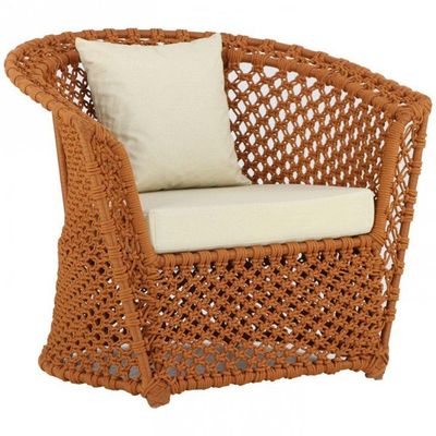 Kit Sofá Poltronas E Mesa Flórida Alumínio Area Jardim Azul