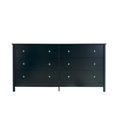 Cômoda Ditália 6 Gavetas DM-221 Preto