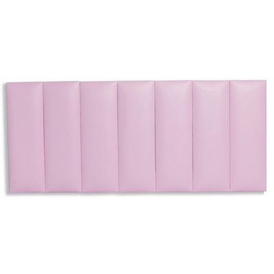 Cabeceira Modulada Adesiva Estofada Casal - Kit 7 Placas