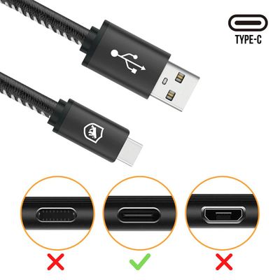 Cabo usb para PlayStation 5 Tipo C / Usb 2 metros- Preto - Gshield