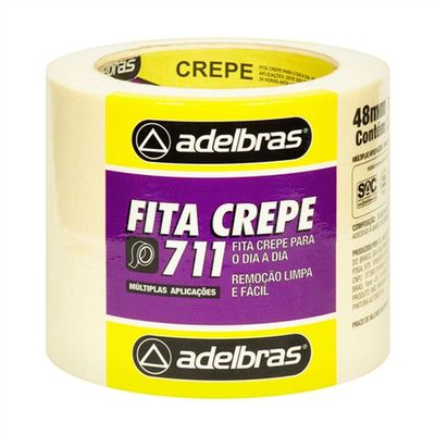 Fita Crepe Adelbras 48mm X 40m 711 32925
