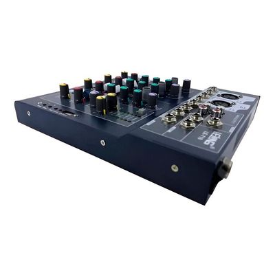 Mesa De Som Digital Mixer Usb 4 Canais Bluetooth Mp3 Player
