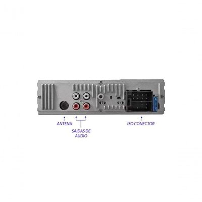 Auto Radio Roadstar Rs2751br Mp3 Bluetooth-fm-usb