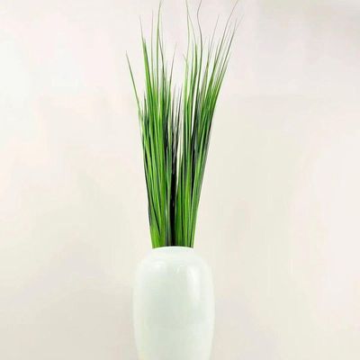 Kit 10 Folhagem Decoração Capim Verde Artificial Natal 110cm
