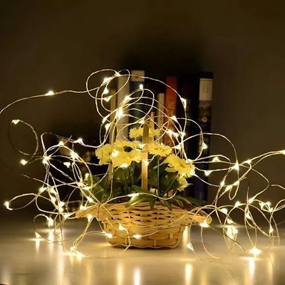 Pisca Fio Led Luz Amarela 200 Lâmpadas Usb Natal Música 20m