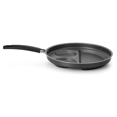 Frigideira Multiflon Breakfast Antiaderente Ultra 7 Grafite com Tampa - 27 cm