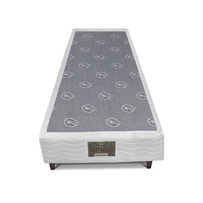 Base Box para Colchão Solteiro Cama inBox Moderne 26x88x188cm  Branco