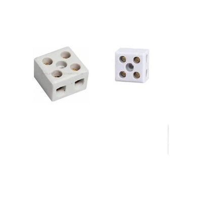 Conector De Porcelana Bipolar 16mm C/2 Un Foxlux