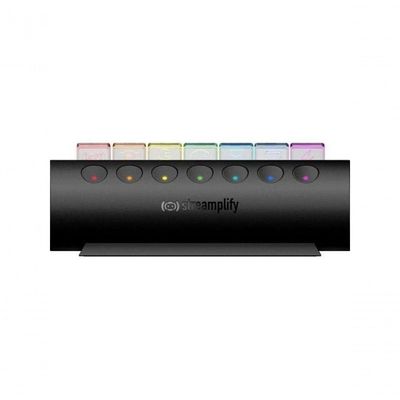 Hub Usb 7 Portas 3.0 Streamplify Ctrl 7 Preto Rgb