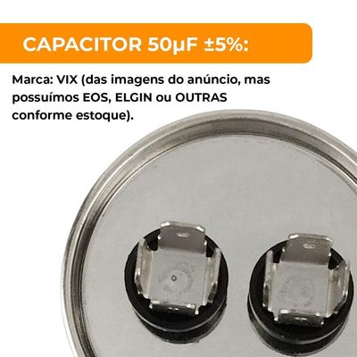 Capacitor Permanente 50uf 380v