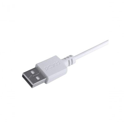 Cabo Para Celular Smartphone Usb A 2.0 Para Usb Tipo C 50 Cm Branco - Puacb-05