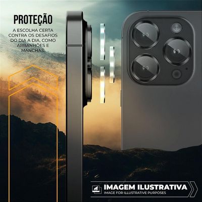 Protetor De Lente - Iphone 13 - Survivor - Transparente + Molde Aplicador - Gshield