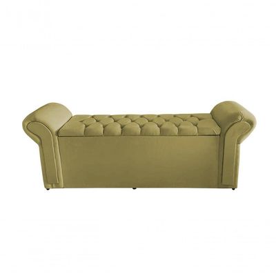 Kit Dubaí Cabeceira De Cama Box Casal E Recamier Baú Queen 160 Cm Suede Bege Do Lar Móveis